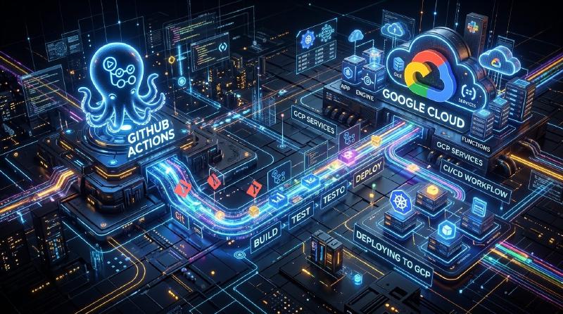 Featured image of post 使用 GitHub Actions 实现自动化部署到 Google Cloud Platform